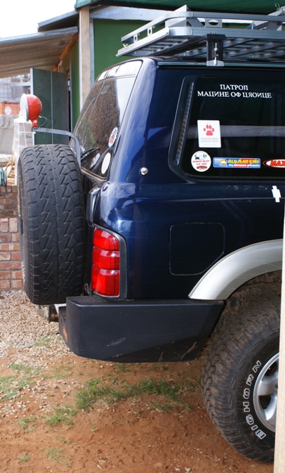 Replacement Bumper by E&amp;O Welding - Louis Trichardt.
