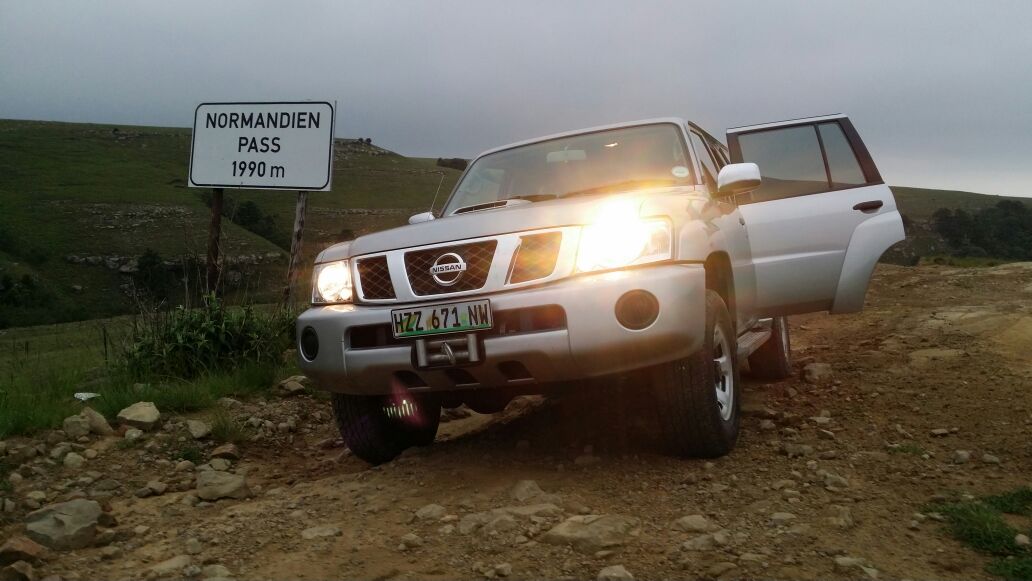 On top of Normandien pass