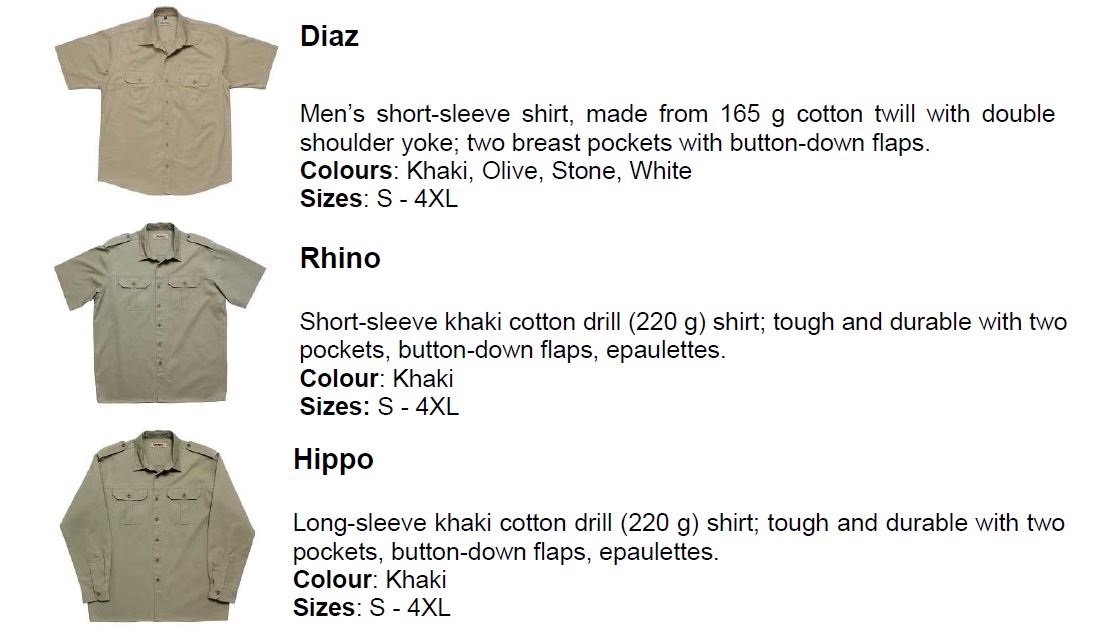 Safari shirts.JPG