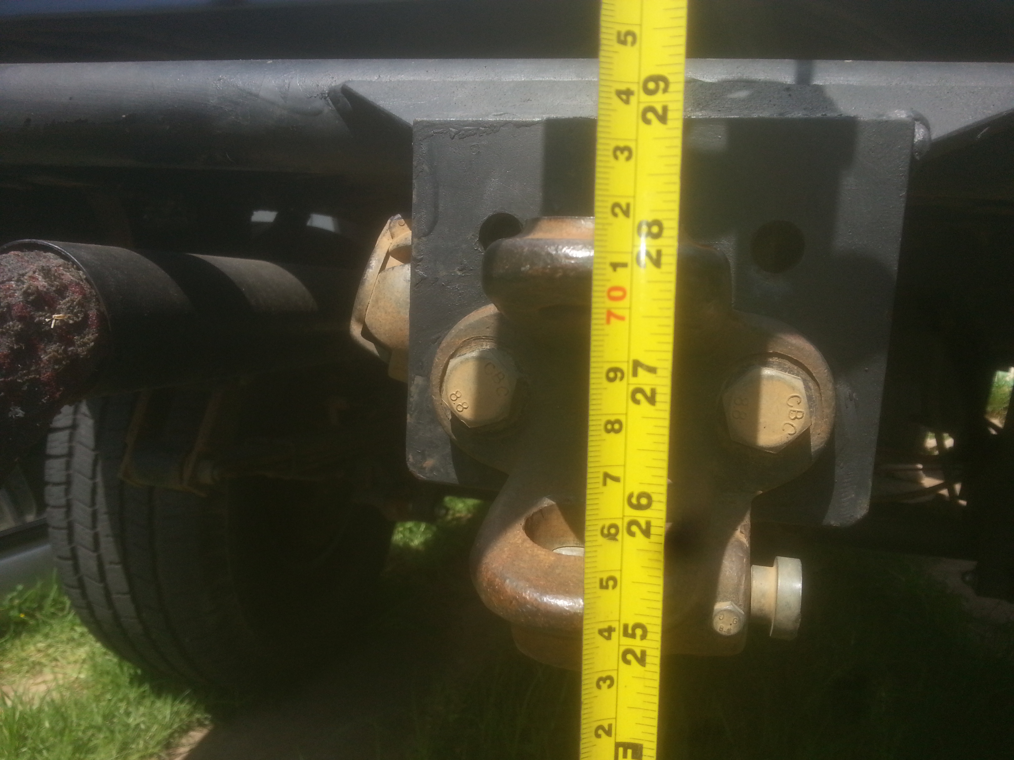 740 Towball height