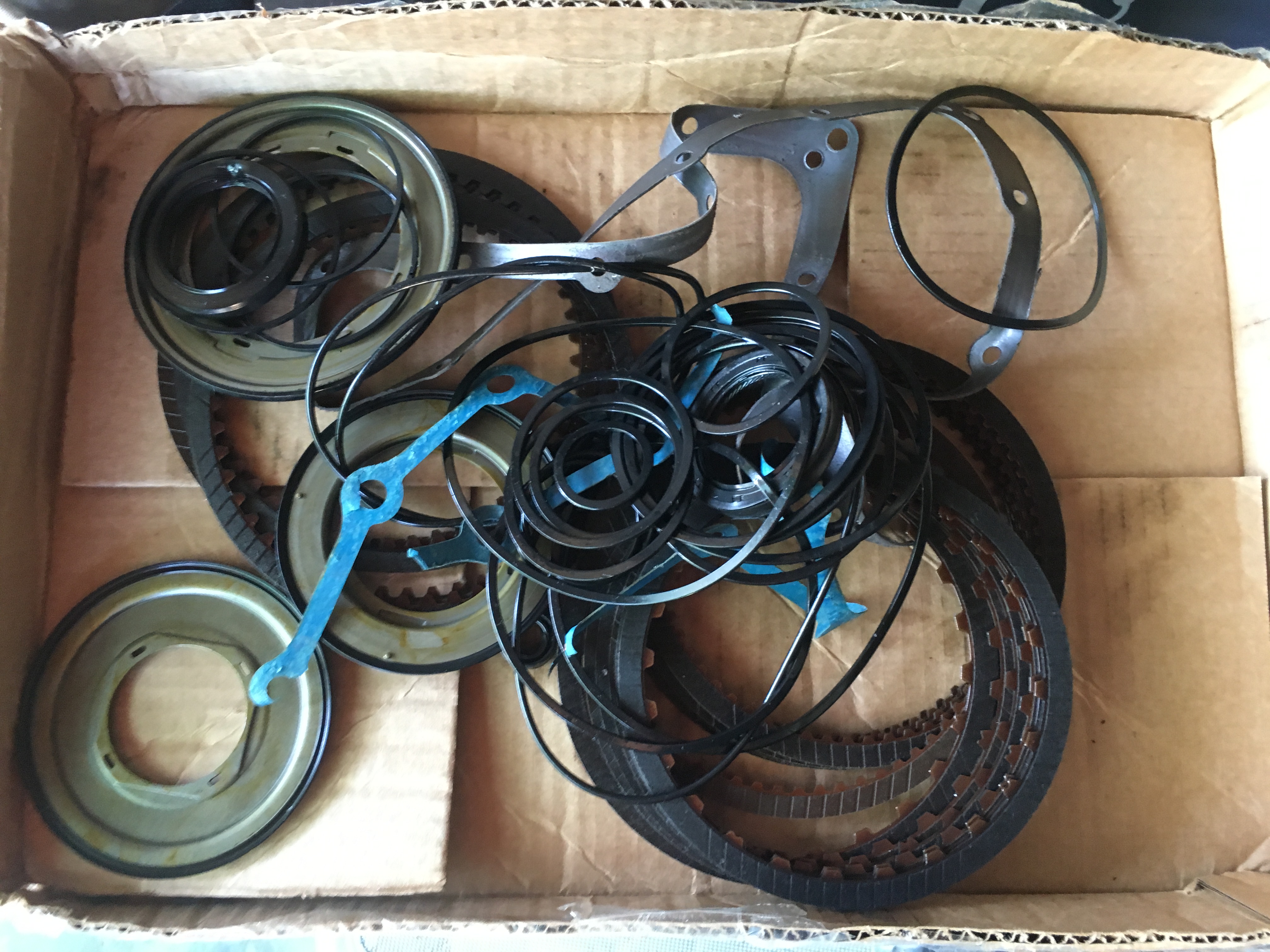 4.8grx auto box seals and clutches