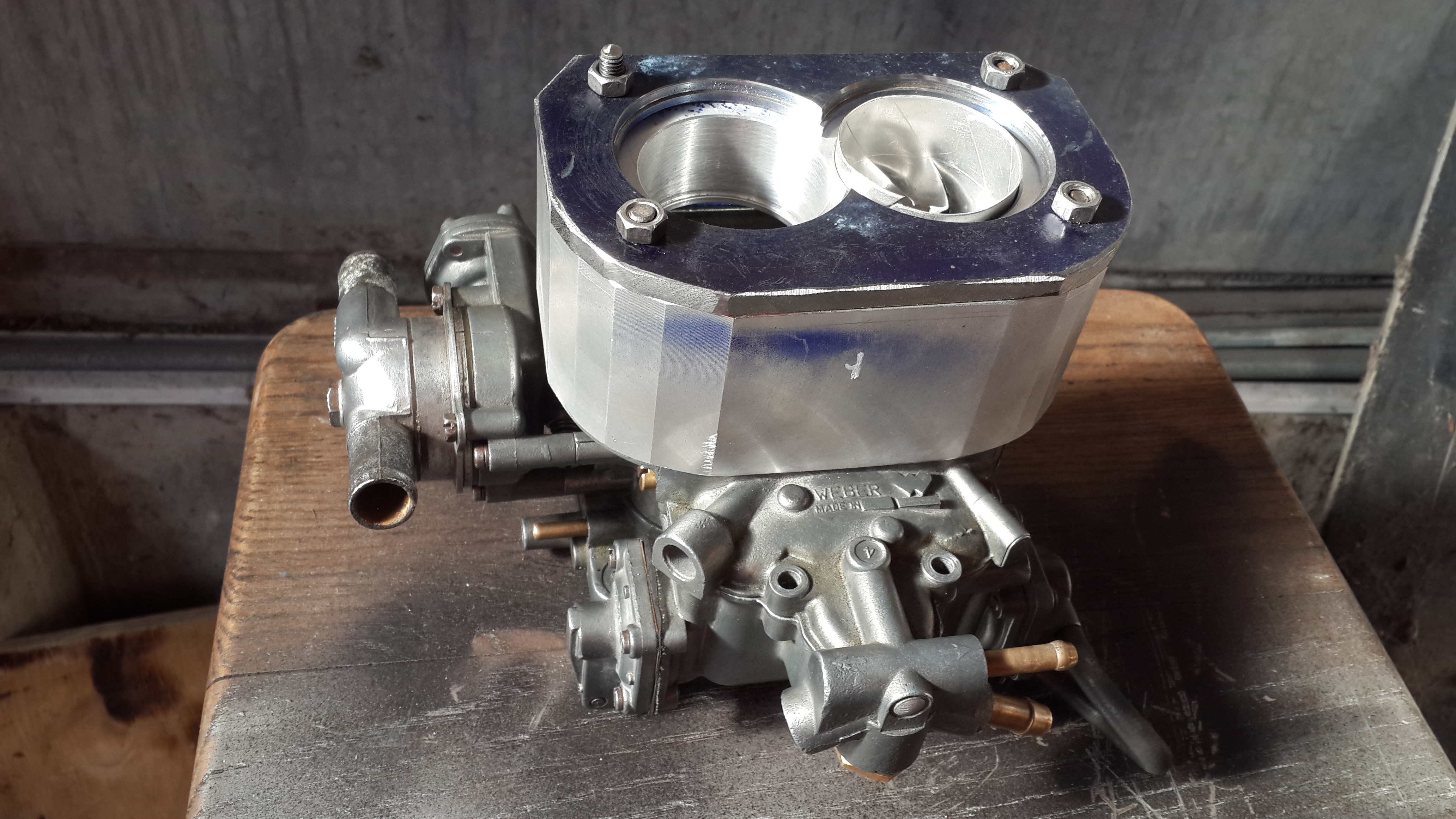 Cyclone ontop carburettor