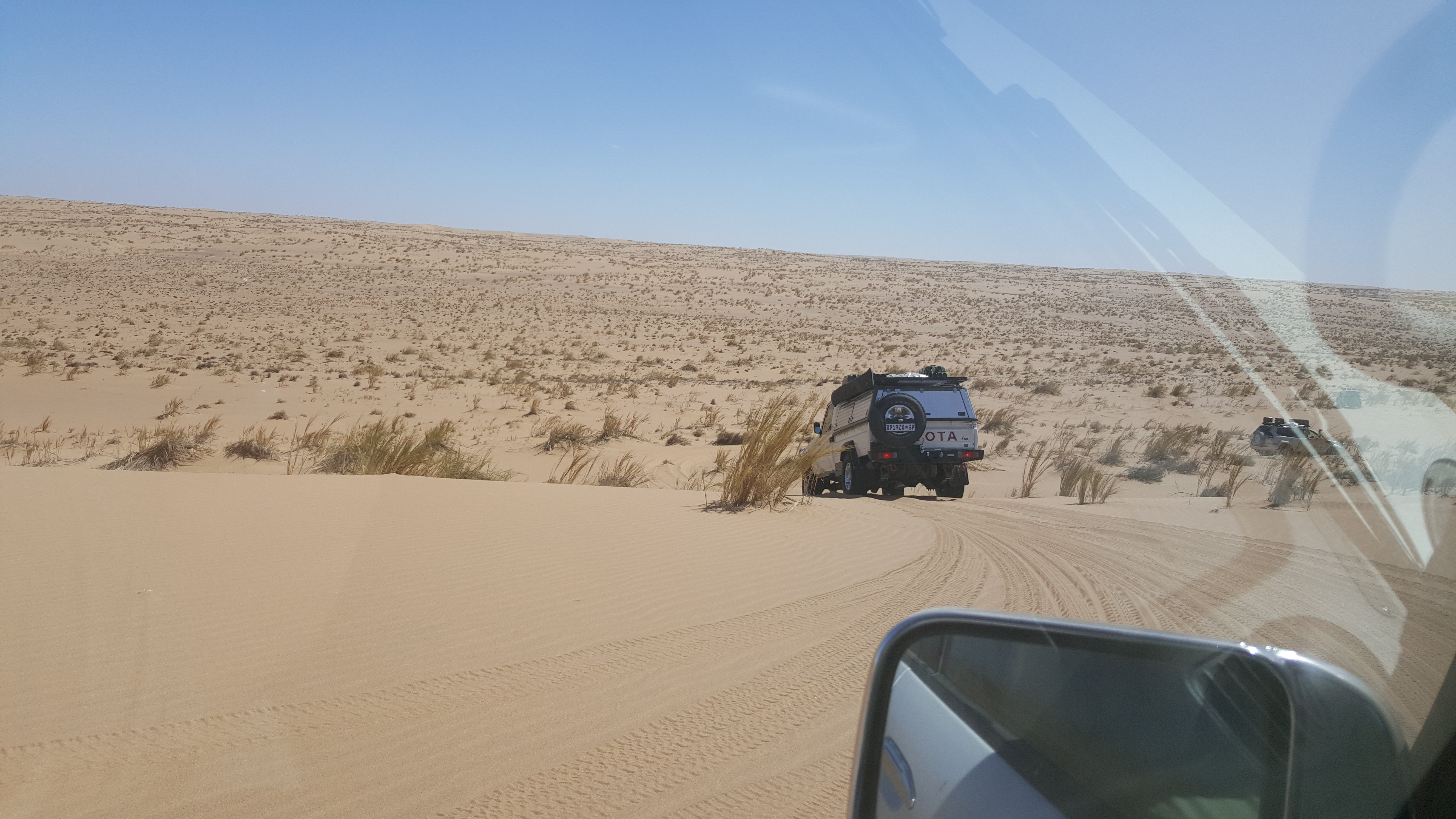 Dunes were pretty small