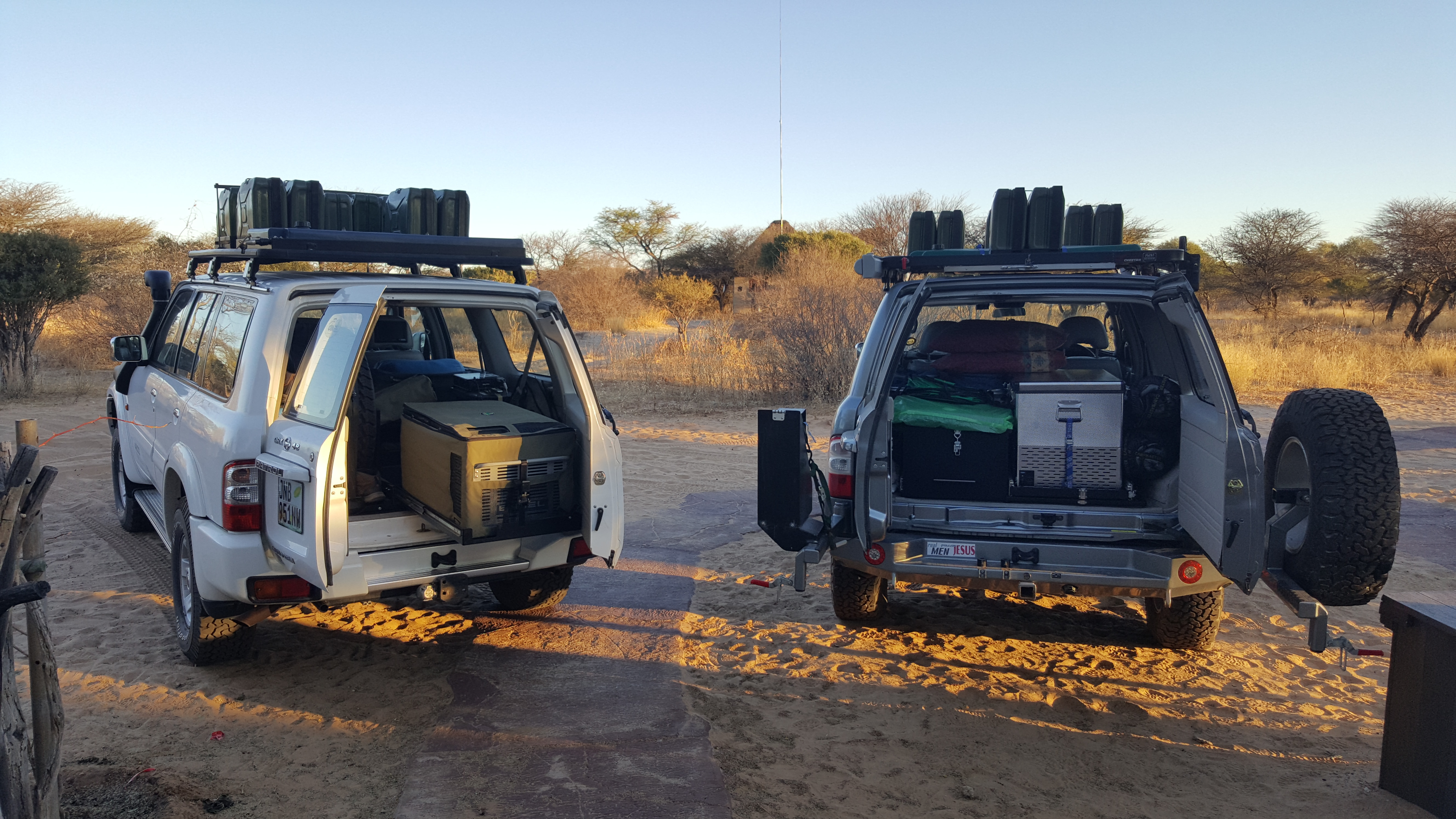 Our vehicles much lighter and mobile now...