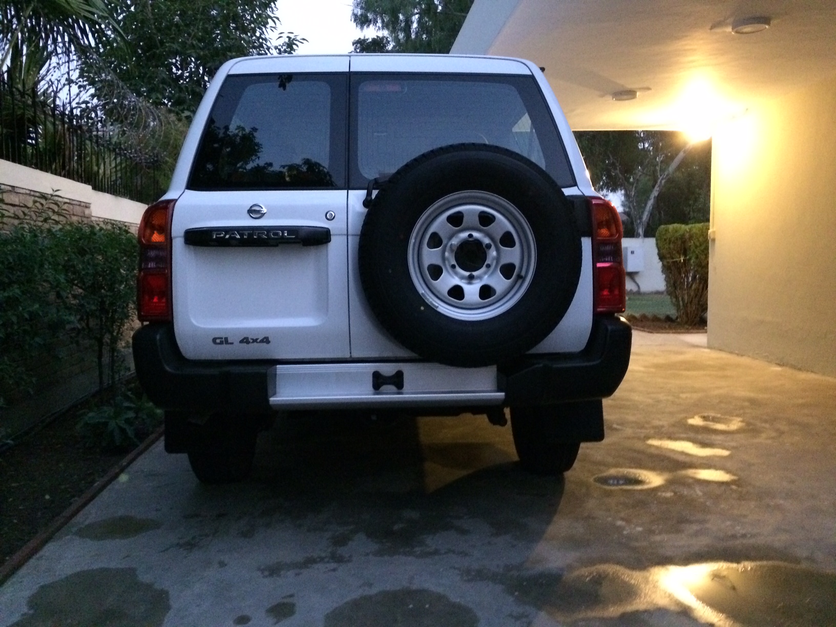 back