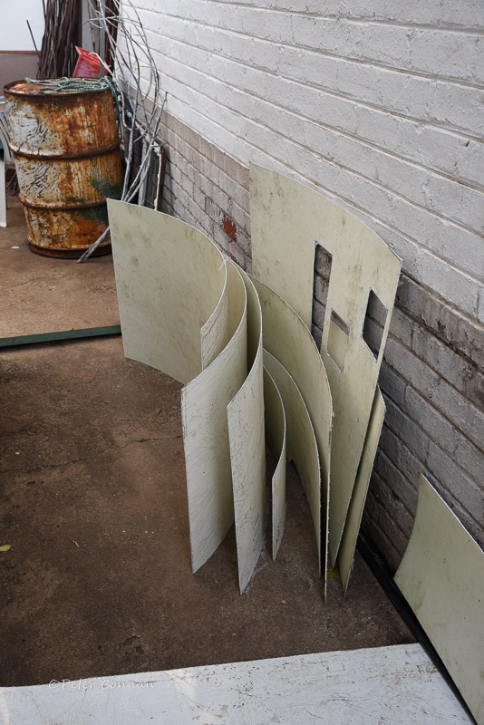Pieces of body ready cut