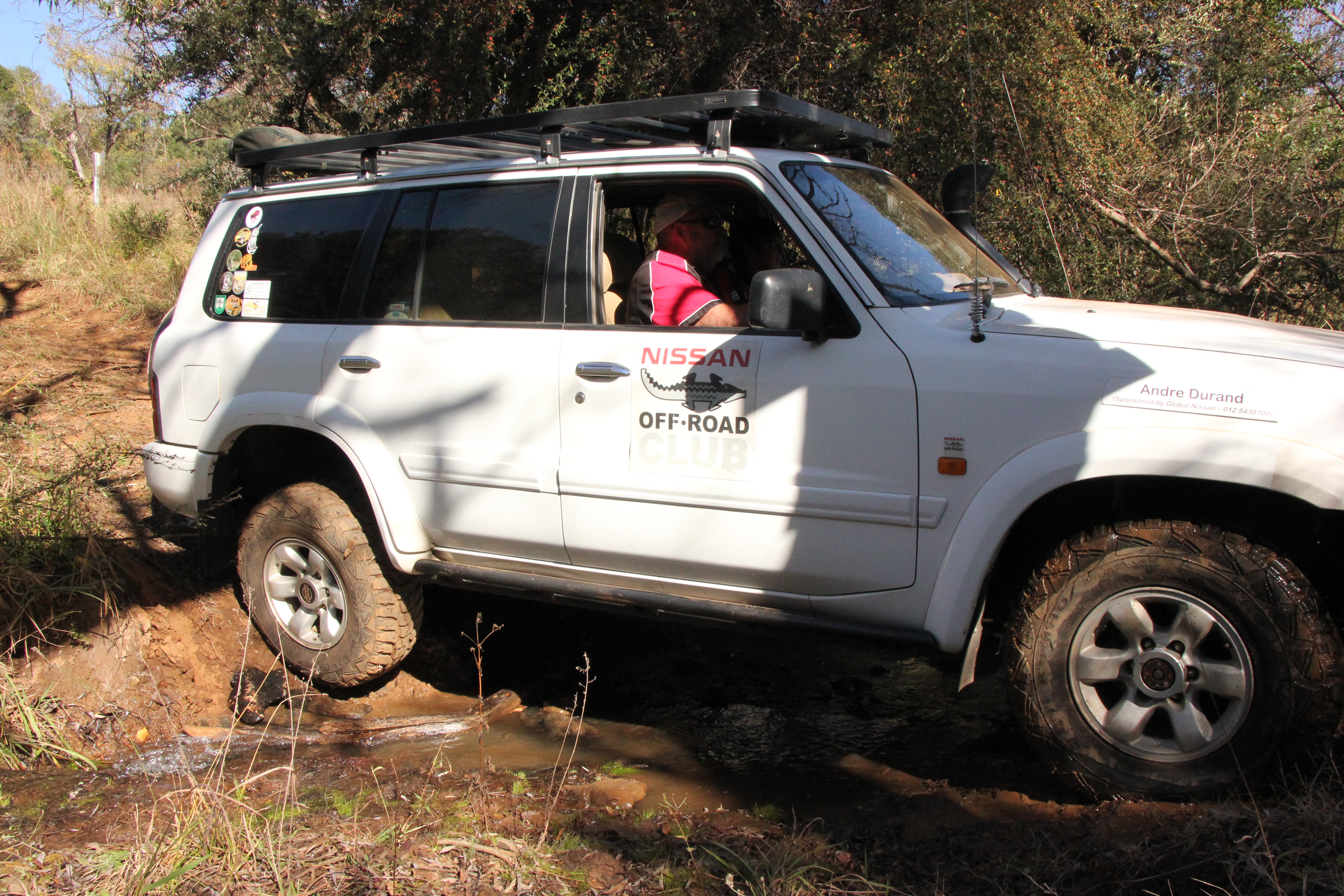 Narrow river crossing