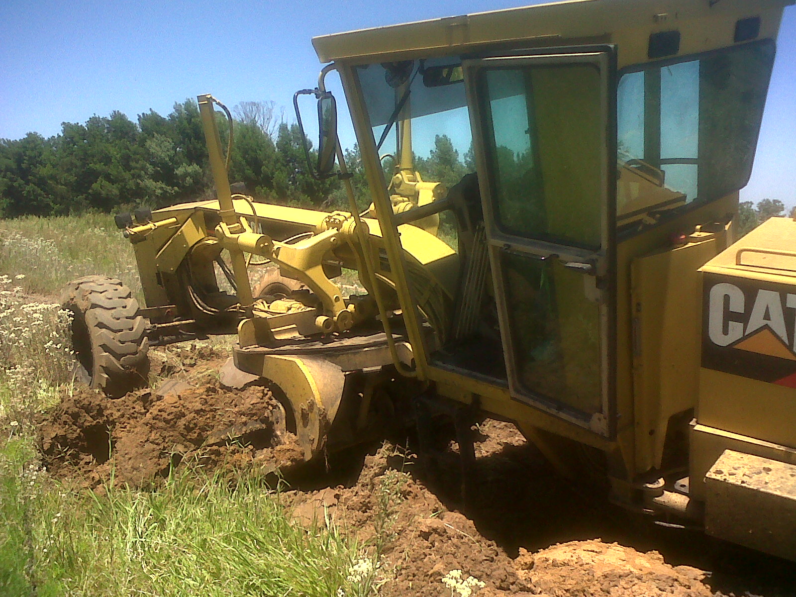Stucked grader