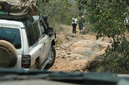 Pajero having a tough time.jpg