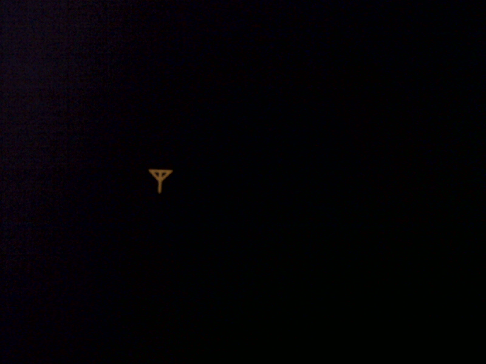 Looks like antenna or bluetooth sign?