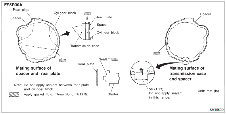 Transmission to engine