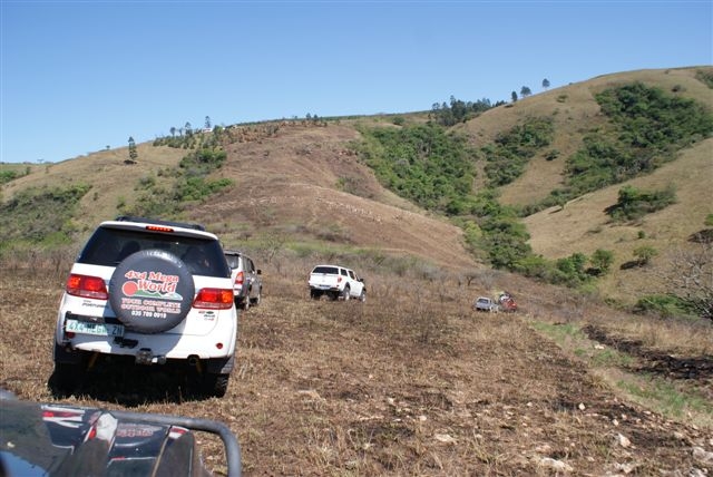Patrol pushing Fortuner 2 greater heights