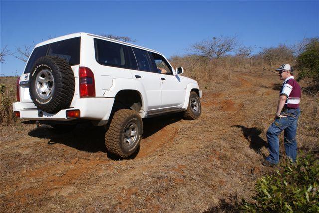 Showing some lekka flex en Gerrit lyk onbekommerd Patrol maak dit so maklik