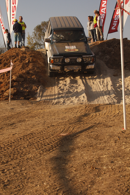 Anton du Plessis - Top Nissan driver in action