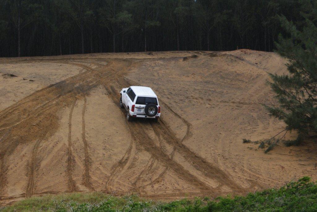 Pieter se diesel lorrie hardloop uit stoom