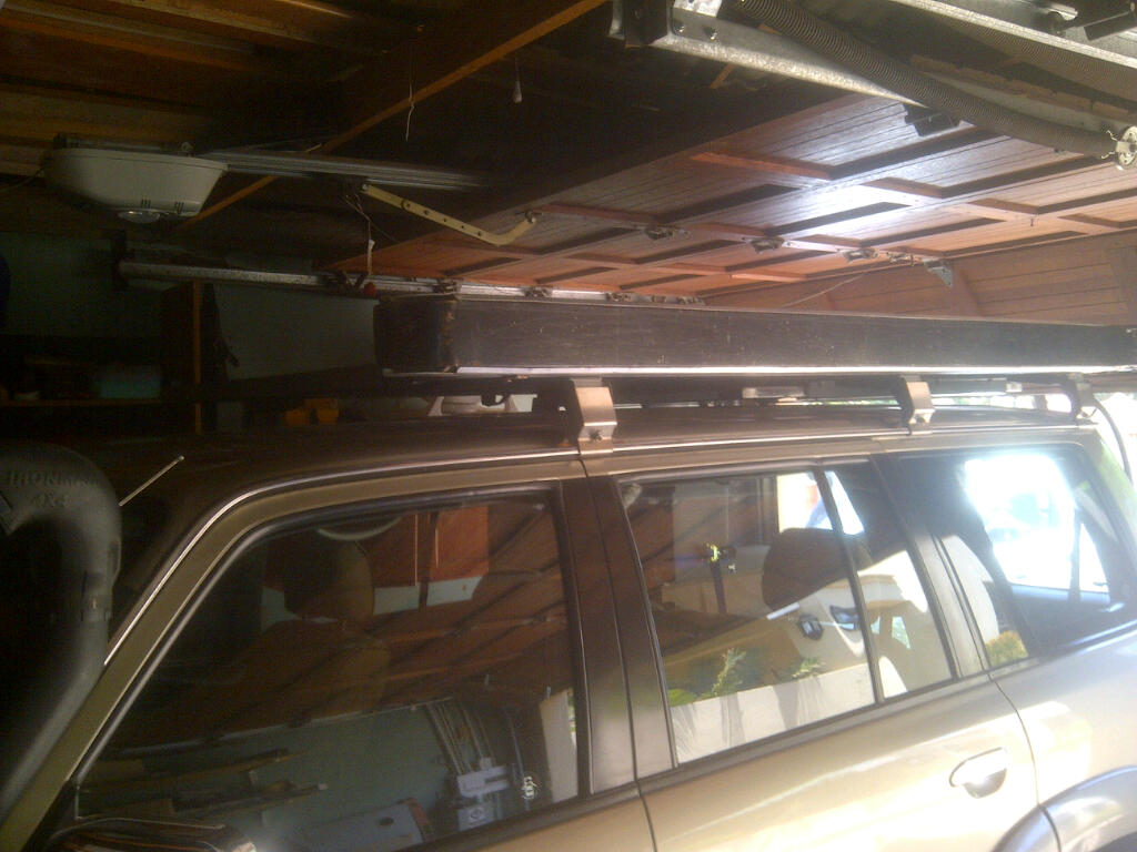 outback roofrack with pc 270 awning