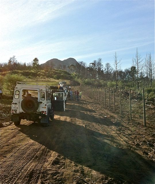 Helderberg Farm - start of the RED route 4x4 trail