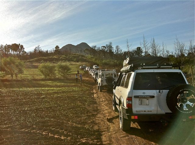 Helderberg Farm - start of the RED route 4x4 trail
