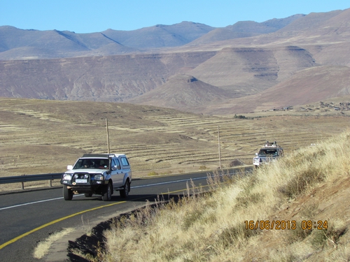 En-route to Afriski