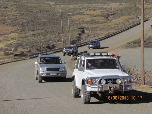 En-route to Afriski