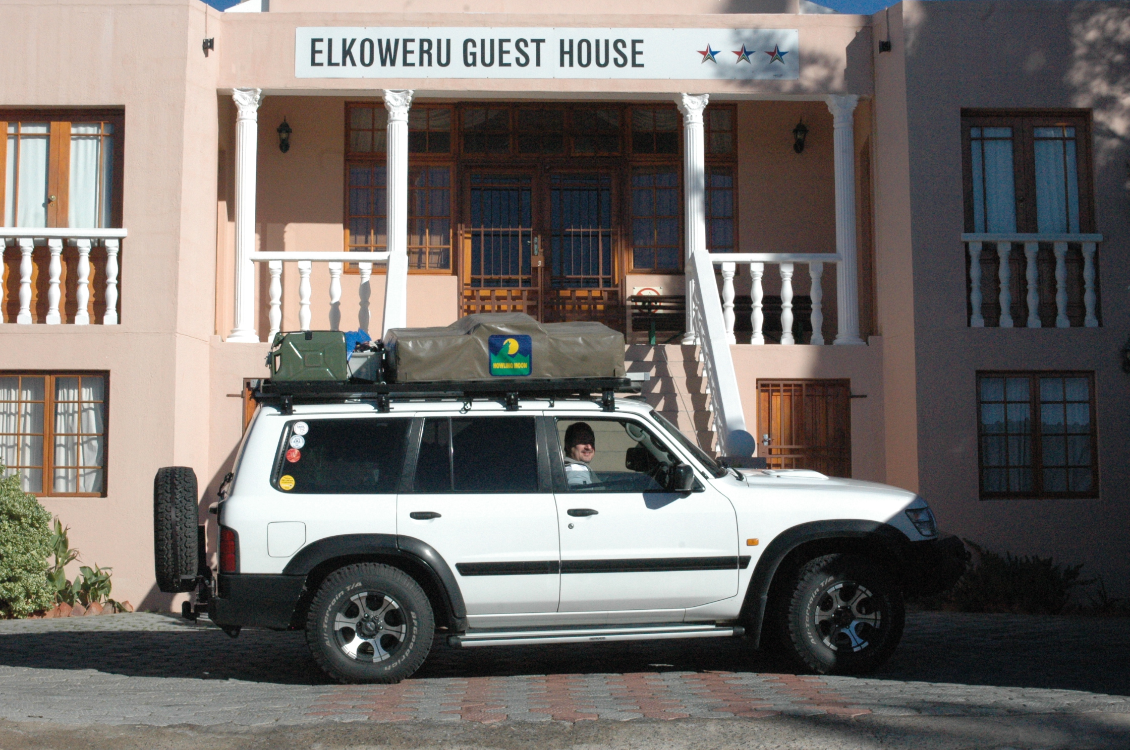 First night's stop in Springbok