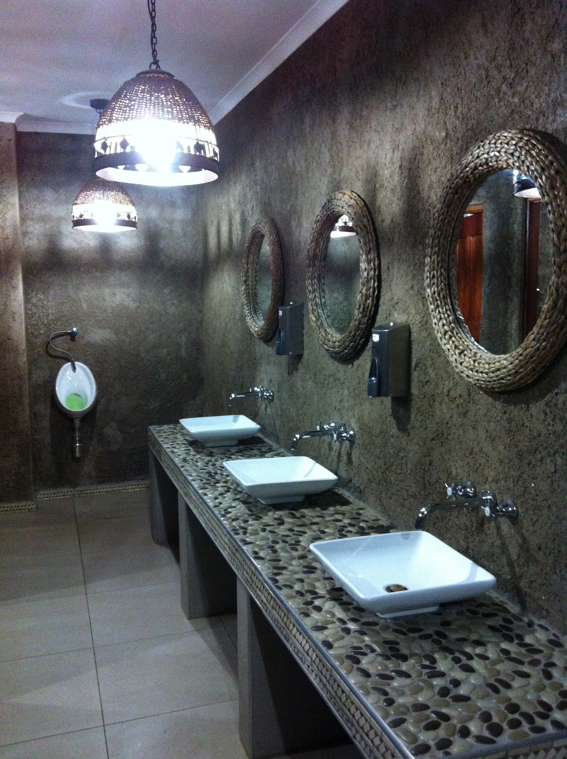 These were the best ablutions used, compared to the rest of the trip