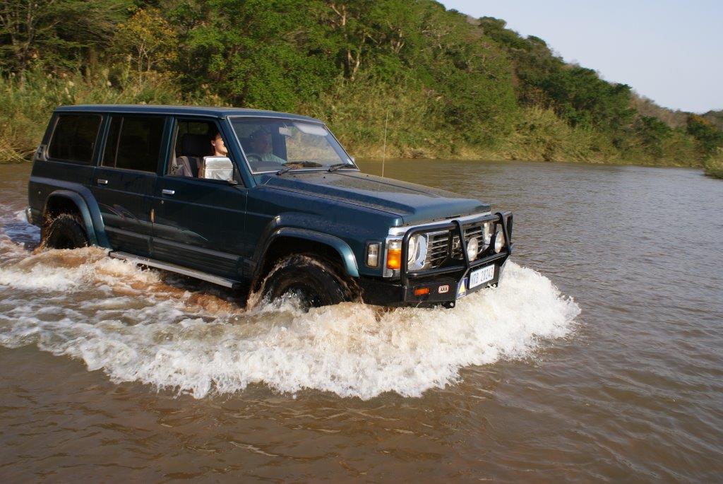 Crossing the river