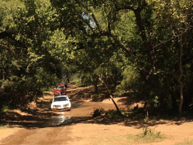 Derek Terblanche in the Mudhole.