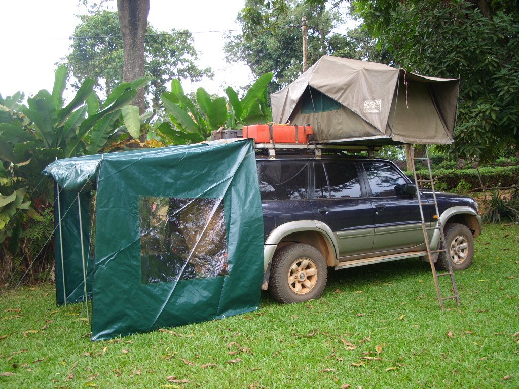 The kitchen tent made in Jhb, only used once