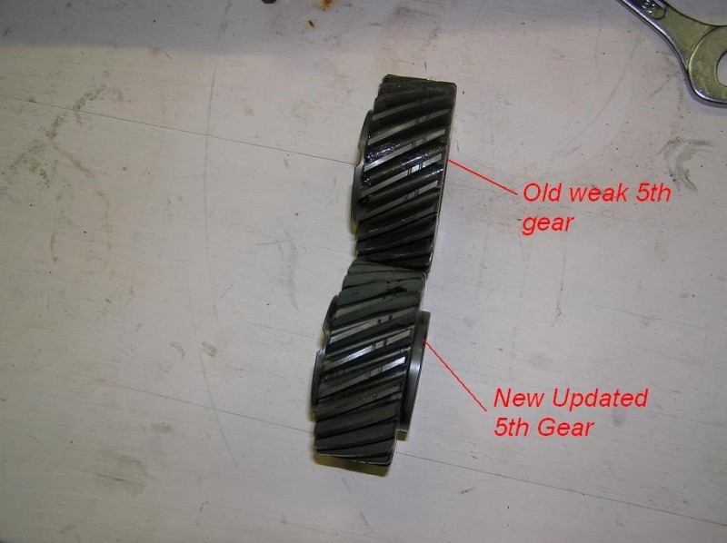 5th gears - new and old