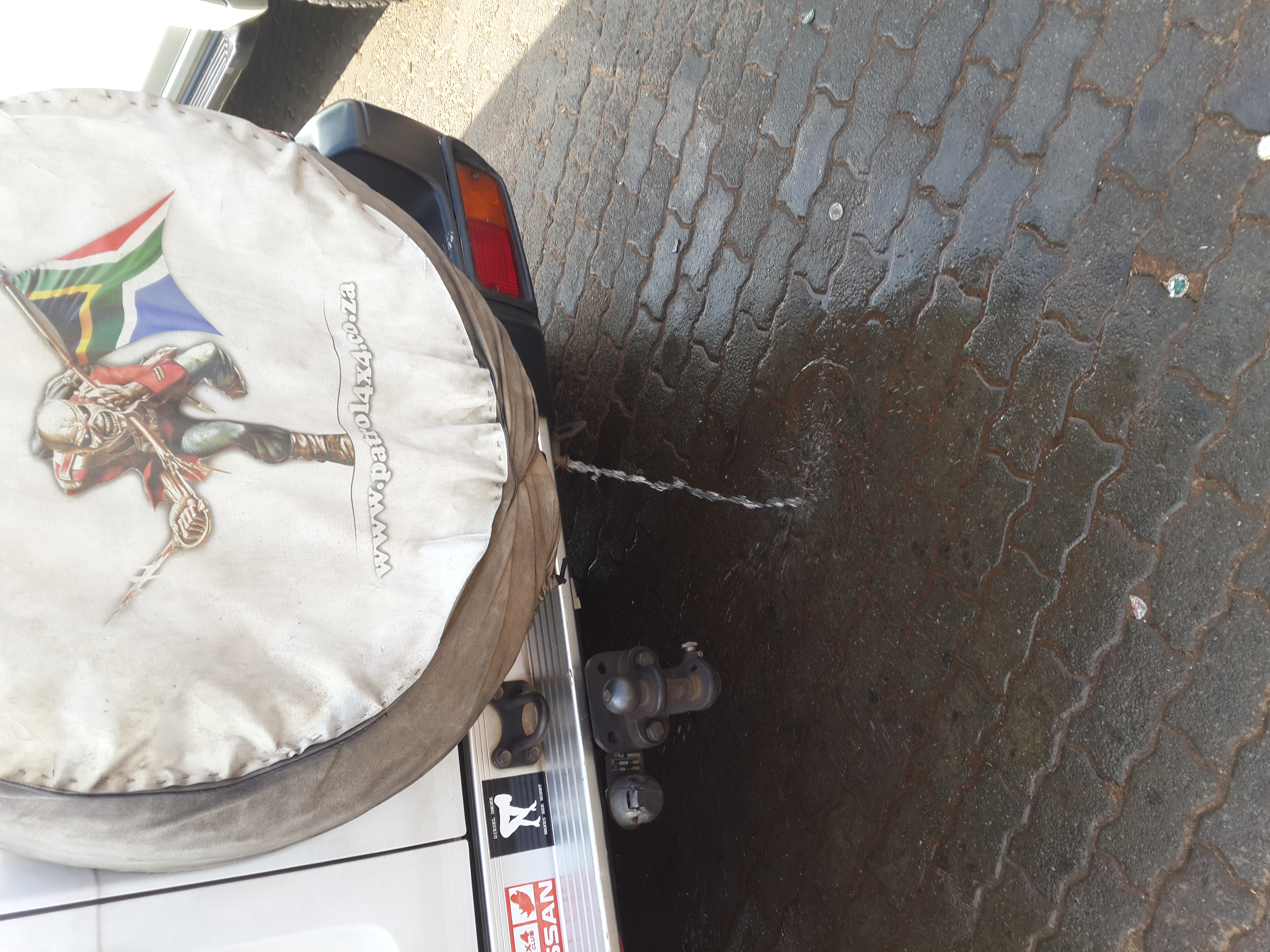 The iron maden making a mark on the petrol patroĺlies